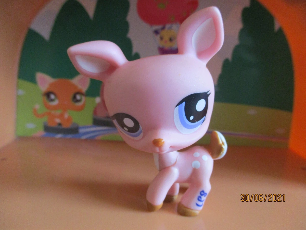 Figurine Littlest Pet Shop - Faon Biche Numéro 3037 - Occasion