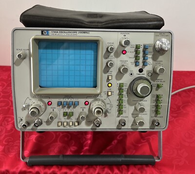 Hewlett Packard 100 Mhz Oscilloscope Model 1740A | eBay