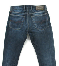 DIESEL  WAYKEE  0806U Men`s jeans  ALTERED TO SLIM TAPERED LEG size 30 inseam 29