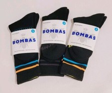 3 Pair Bombas Calf Socks Size Small Women 4-7.5 Youth 9-4