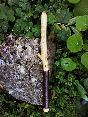 Gorsestab Druide Ogham ca. 12 Zoll Heilige Kraft der Bäume