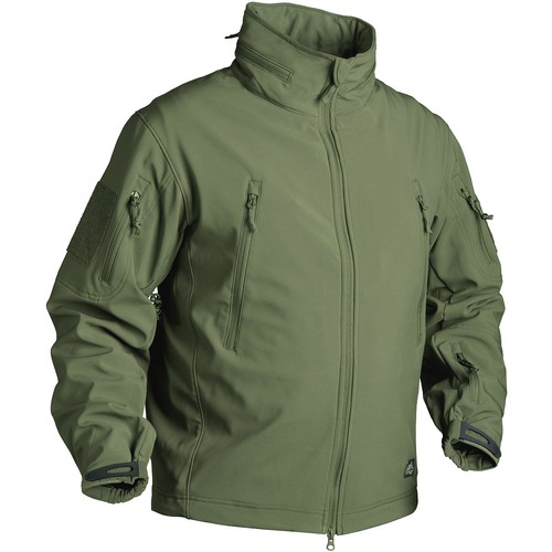 Veste Tactique Helikon Gunfighter - Coupe-vent à Capuche - Couleur Olive - Neuve Avec étiquettes