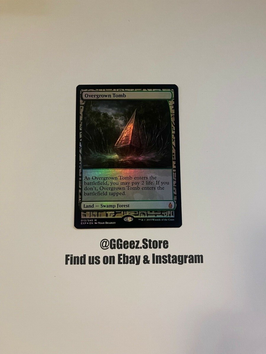 Overgrown Tomb - Zendikar Expedition - English Foil - Magic the