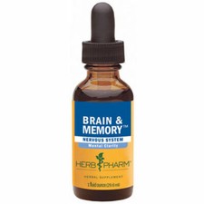 Brain  Memory Tonic 4 oz By Herb Pharm