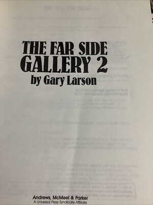 The Far Side Gallery (No.2) By Gary Larson | eBay