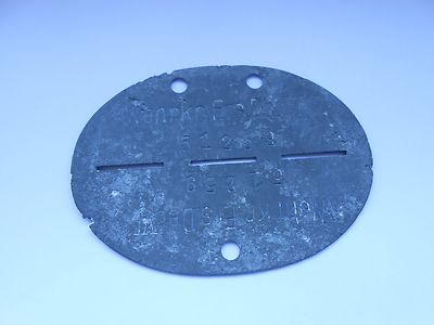 2ww Militärdepot Deutsches Hundeschild / Ausweisscheibe WEHR KR ERS DEP V1 51259