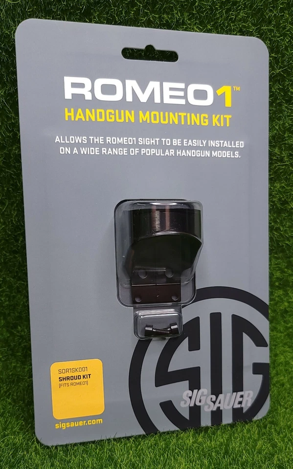 Sig Sauer ROMEO1 & ROMEO1 PRO Red Dot Sight Shroud & Mounting Kit - SOR1SK001 - Image 3 of 4