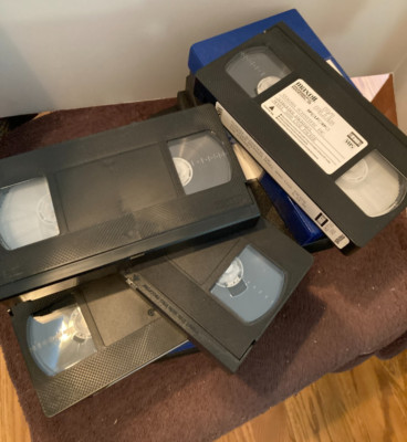 24 LOT VHS VIDEO TAPE CASSETTES USED SOLD AS BLANKS MAXELL FUJI TDK OTHER T-120