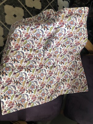 2 Paisley Red Purple Multi 20 PILLOW SHAMS FROM IKEA