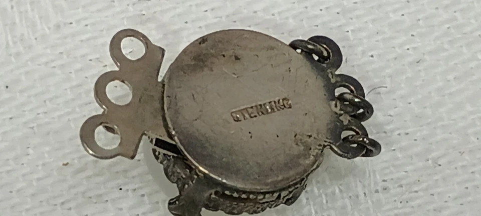 Vintage Clasps Costume Jewelry Repair Necklace, Bracelet, 9 Pcs #E1133 Mosaic - Image 2 of 4