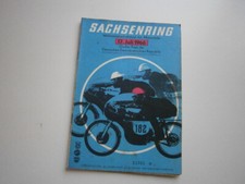 Sachsenring, Motorrad WM, Programm, Startliste, Rennprogramm, ADMV der DDR, 1966