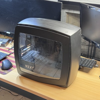 NZXT Manta ITX Desktop PC Case Black with Window
