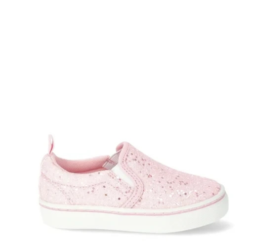 Zapatillas sin cordones Wonder Nation talla 3 niña color rosa claro brillo - Imagen 3 de 11