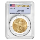 2013-W $50 1-oz Burnished American Gold Eagle PCGS MS69 FS Label