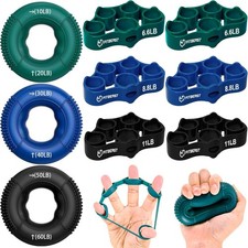 Airisland Finger Stretcher Hand Resistance Bands Hand Extensor Exerciser Fing