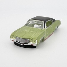 Auto World '72 Buick GS Body, Green, Fits Aurora TJet, Dash