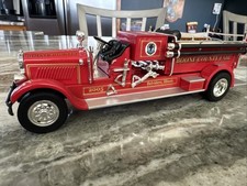 1929 Mack Fire Truck Collector Boone Co Fair. Die-Cast Metal Bank Vintage 2005