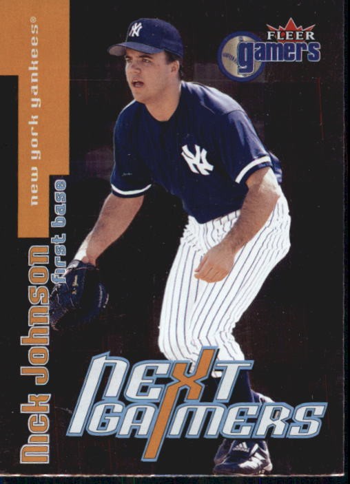 2000 Fleer Gamers #106 Nick Johnson NG - BB