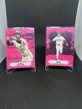 2025 Topps Stadium Club Byron Buxton Bryan Woo Pink Parallel SP