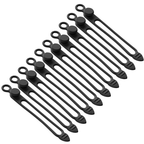 10 Pcs Porte-Câbles Magnétiques Ligne Processeur Set Cordon Gestion Attaches Organisateur