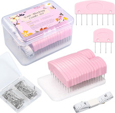 120Pcs Knit Blocking Pins Kit, Blocking Pins for Knitting, Knit Blocking Pins fo