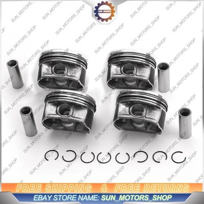STD Pistons Rings Set Ø76.5mm for VW Jetta Golf Plus Tiguan Scirocco 1.4TSI CAVD