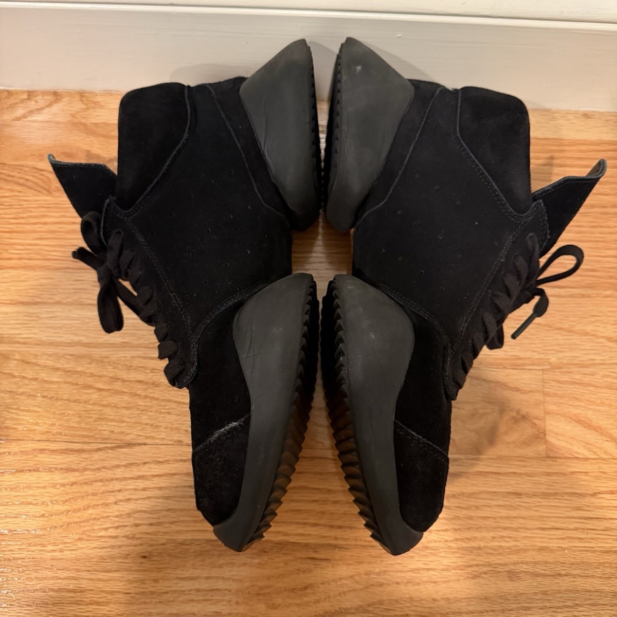 adidas gazelle silver green womens Rick Owens x Adidas Black Suede Tech Runners – Alex Maxamenko