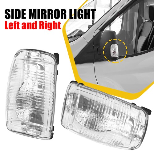 Passenger & Driver Side Mirror Turn Signal Light for Ford Transit 150 250 350 HD - Picture 11 of 14