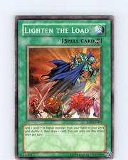 Yu-Gi-Oh TCG Lighten The Load RDS-EN047 Unlimited Common Card Played LP