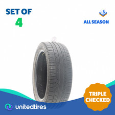 Set Of 4 Used 21545r17 Michelin Defender 2 91h - 7-8.532 Set Of 4 Used 21545r17 Michelin Defender 2 91h - 7-8.532