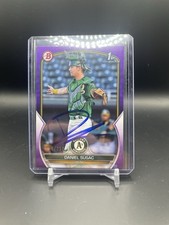 2023 BOWMAN PURPLE /250 1ST PROSPECT DANIEL SUSAC giants signed autograph auto