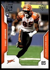 Chad Johnson 2008 Upper Deck Draft Edition #124 Bengals NFL READ FREE SHIPPING