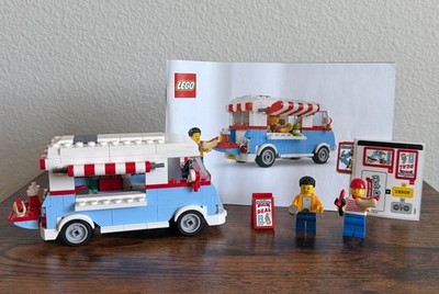 LEGO Icons 40681 Retro Food Hot Dog Truck (Complete with Booklet) Pre-Assembled