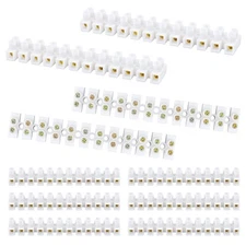 ERKOON 10/20 Pack Terminal Block, 12-Position Dual Row Terminal Strip Screw T...