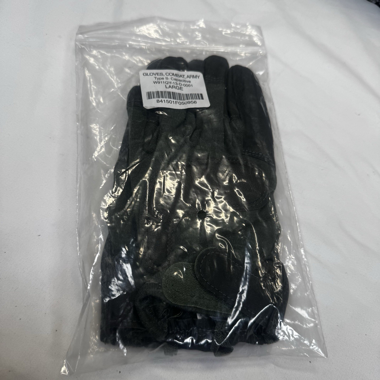 NEW HWI Gear Combat Gloves - Large - Forest Green - In Package