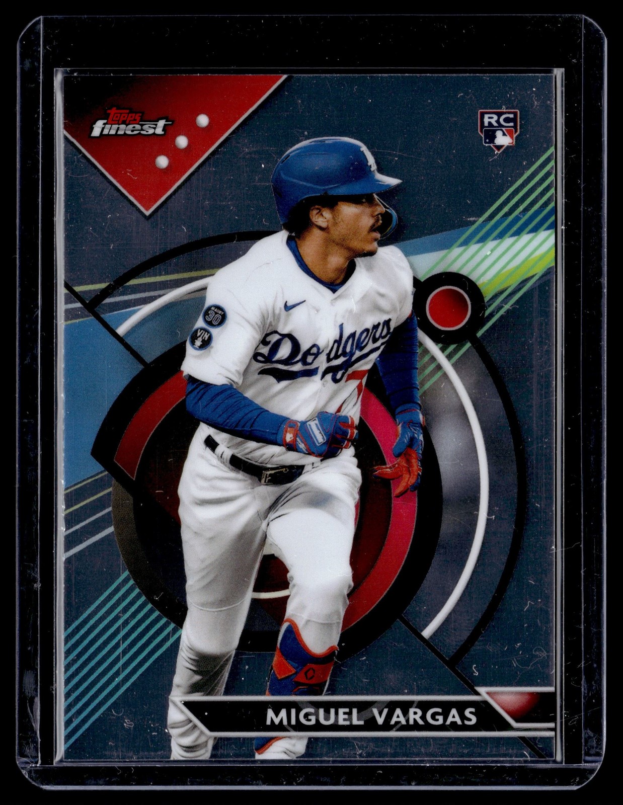 2023 Topps Finest Miguel Vargas Rookie Los Angeles Dodgers #33