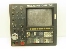Mazak YZ20A Mazatrol CAM T-2 HMI Operator Control Panel With E-Stop & Key *Read