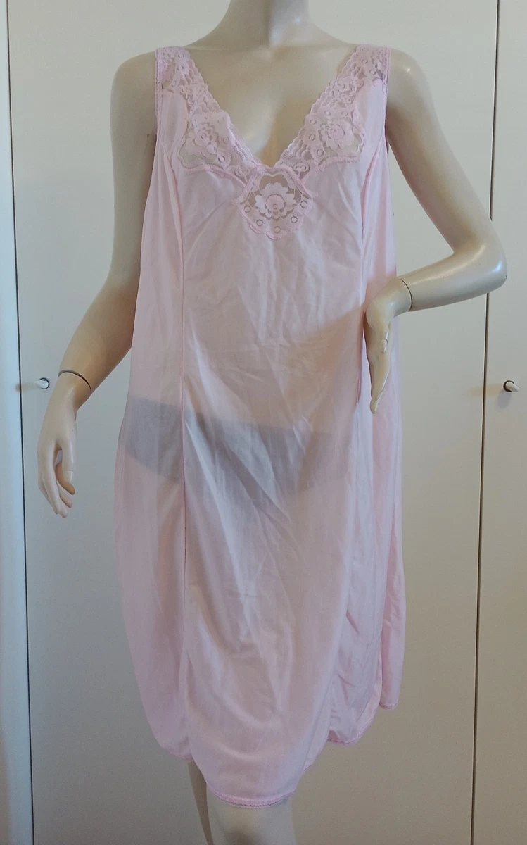 Babydoll Sottoveste Donna Caicia da Notte con Spalline Regolabili