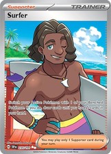 Surfer 235/191 Holofoil Surging Sparks NM EN
