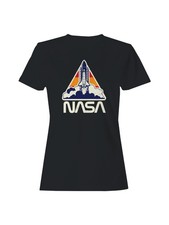 Officially Licensed Nasa Vintage Space Shuttle Launch Women's T-shirt
