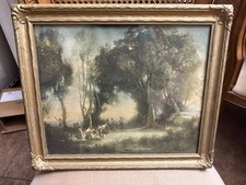 JEAN BAPTISTE CAMILLE COROT LITHOGRAPH: THE DANCE OF THE NYMPHS
