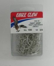 Hameçons Trotline Eagle Claw 049Z #3/0 100Ct