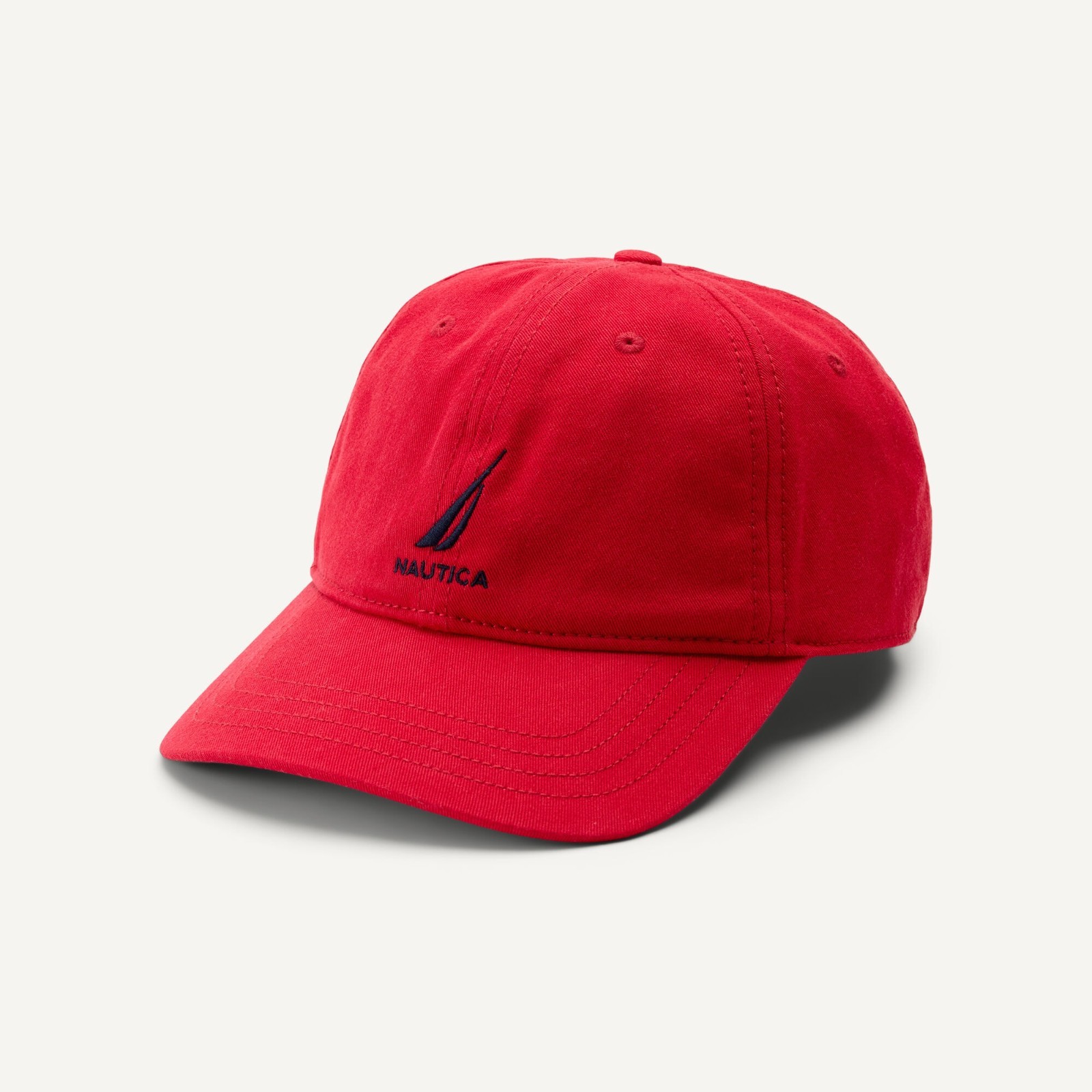 Nautica Mens Embroidered Logo Cap Classic Twill Baseball Hat Adjustable One Size