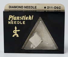 New PFANSTIEHL Diamond Needle #211-D6C TURNTABLE Audio Technica AT-360OL Sharp