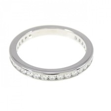 Autentico anello TIFFANY & Co. Full Circle Channel Setting #260-007-364-2473