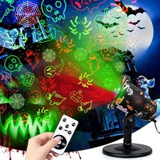 Halloween Projector Lights Outdoor, Waterproof Halloween Laser Projector Ligh...