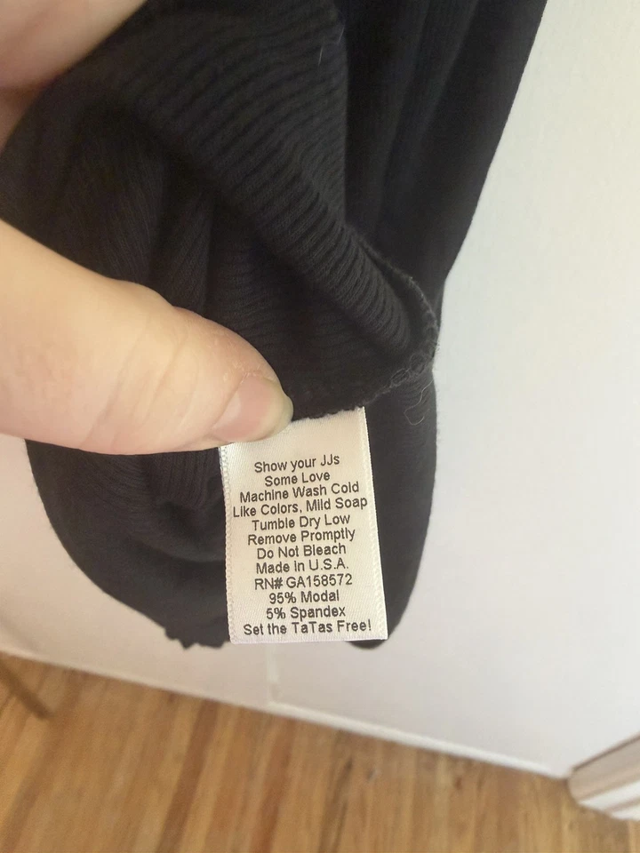 JJ Winks S black light hug collection ribbed mini dress nightgown loungewear - Image 3 of 4