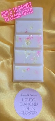 Wax Melt Snap Bars Lenor Laundry inspiriert starker Duft 50g 4 kaufen 1 gratis erhalten