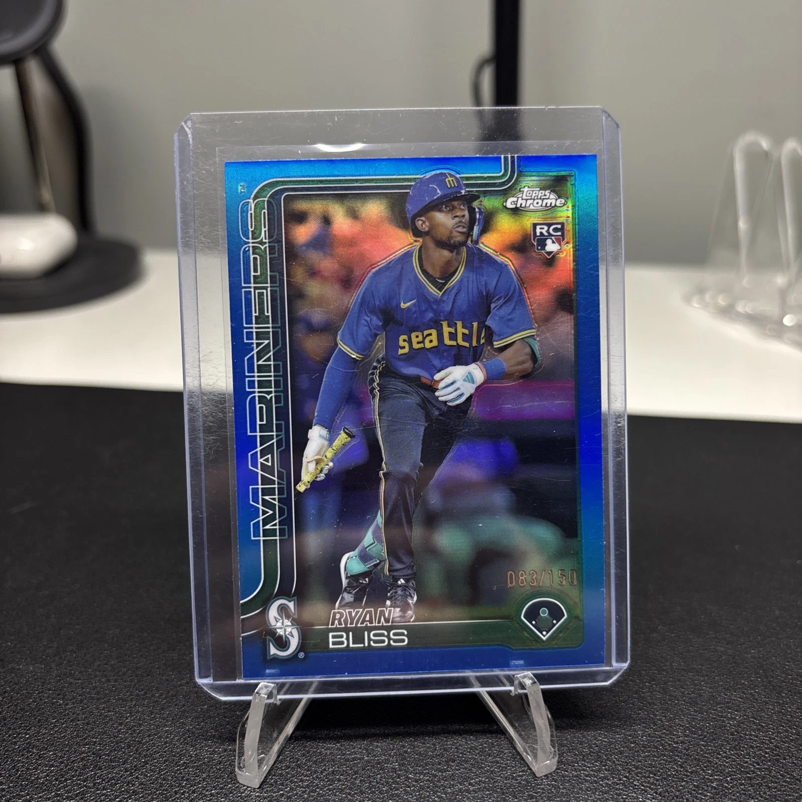 2025 Topps Series 1 - Ryan Bliss #251 Blue Holofoil /150 (RC)