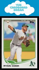 Ryan Cook 2013 Topps #48 Oakland Athletics Baseball Card